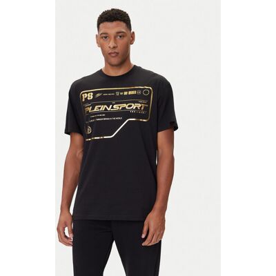 Plein Sport T-Shirt FAEC MTK8373 STE001N Czarny Loose Fit M Czarny Męskie Plein Sport T-Shirt FAEC MTK8373 STE001N Czarny Loose Fit M Czarny Męskie