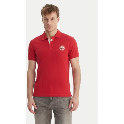 Napapijri Polo E-Clanis NP0A4ID3 Czerwony Regular Fit M Czerwony Męskie Napapijri Polo E-Clanis NP0A4ID3 Czerwony Regular Fit M Czerwony Męskie