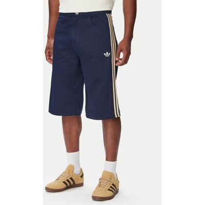 Adidas Szorty materiałowe Firebrid Twill Jorts KR7234 Granatowy Regular Fit 32 Granatowy Męskie Adidas Szorty materiałowe Firebrid Twill Jorts KR7234 Granatowy Regular Fit 32 Granatowy Męskie