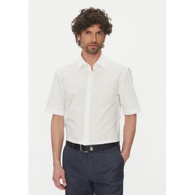 Boss Koszula H-Joe 50539774 Biały Regular Fit 39 Biały Męskie Boss Koszula H-Joe 50539774 Biały Regular Fit 39 Biały Męskie