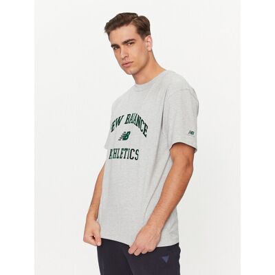 New Balance T-Shirt Athletics Varsity Graphic T-Shirt MT33551 Szary Regular Fit L Szary Męskie New Balance T-Shirt Athletics Varsity Graphic T-Shirt MT33551 Szary Regular Fit L Szary Męskie