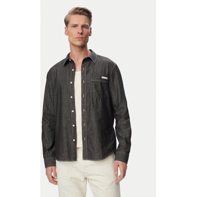 Calvin Klein Jeans Koszula jeansowa LV04RG115G Czarny Regular Fit M Czarny Męskie Calvin Klein Jeans Koszula jeansowa LV04RG115G Czarny Regular Fit M Czarny Męskie