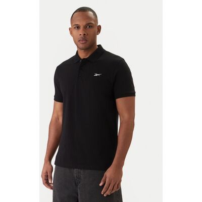 Reebok Polo Breen RK25562CCM Czarny Regular Fit S Czarny Męskie Reebok Polo Breen RK25562CCM Czarny Regular Fit S Czarny Męskie