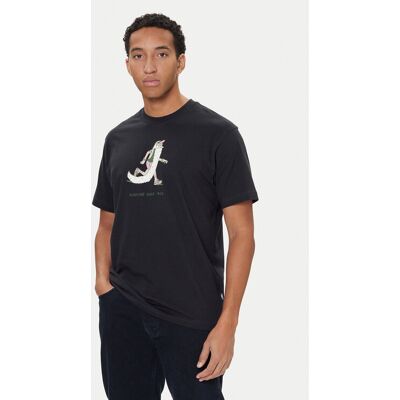New Balance T-Shirt MT53941 Czarny Regular Fit M Czarny Męskie New Balance T-Shirt MT53941 Czarny Regular Fit M Czarny Męskie