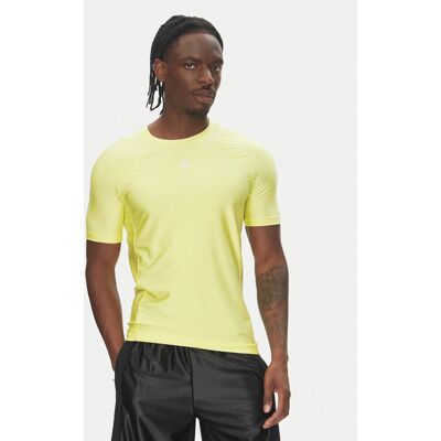 Adidas T-Shirt Fashion Cut Line JD1286 Żółty Slim Fit L Żółty Męskie Adidas T-Shirt Fashion Cut Line JD1286 Żółty Slim Fit L Żółty Męskie