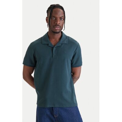 Calvin Klein Jeans Polo Easy Micro Waffle LV04RF205G Zielony Regular Fit 2XL Zielony Męskie Calvin Klein Jeans Polo Easy Micro Waffle LV04RF205G Zielony Regular Fit 2XL Zielony Męskie