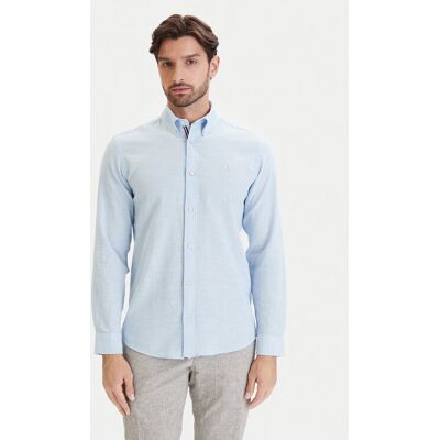 Jack & Jones Koszula Blusummer 12293269 Błękitny Regular Fit XL Niebieski jasny Męskie Jack & Jones Koszula Blusummer 12293269 Błękitny Regular Fit XL Niebieski jasny Męskie
