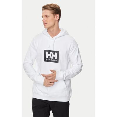 Helly Hansen Bluza Hh Box Hoodie 53289 Biały Regular Fit XL Biały Męskie Helly Hansen Bluza Hh Box Hoodie 53289 Biały Regular Fit XL Biały Męskie