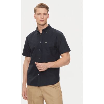 Lacoste Koszula CH1917 Granatowy Regular Fit 38 Granatowy Męskie Lacoste Koszula CH1917 Granatowy Regular Fit 38 Granatowy Męskie