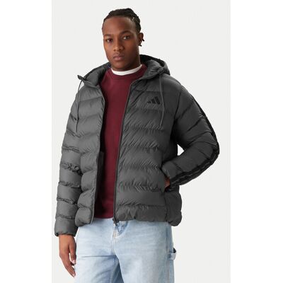 Adidas Kurtka zimowa Essentials Climawarm 3-Stripes JX7772 Szary Regular Fit XL Szary Męskie Adidas Kurtka zimowa Essentials Climawarm 3-Stripes JX7772 Szary Regular Fit XL Szary Męskie