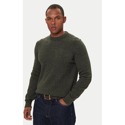 Barbour Sweter Essential Tisbury MKN0844GN79 Zielony Regular Fit XL Zielony Męskie Barbour Sweter Essential Tisbury MKN0844GN79 Zielony Regular Fit XL Zielony Męskie