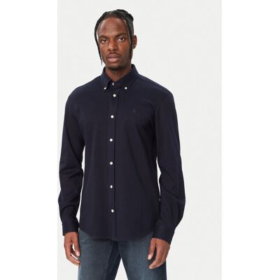 Boss Koszula H-Roan 50567031 Granatowy Slim Fit L Granatowy Męskie Boss Koszula H-Roan 50567031 Granatowy Slim Fit L Granatowy Męskie