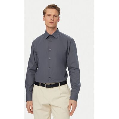 Boss Koszula H-Hank-Kent-C1-214 50469345 Niebieski Slim Fit 43 Niebieski Męskie Boss Koszula H-Hank-Kent-C1-214 50469345 Niebieski Slim Fit 43 Niebieski Męskie