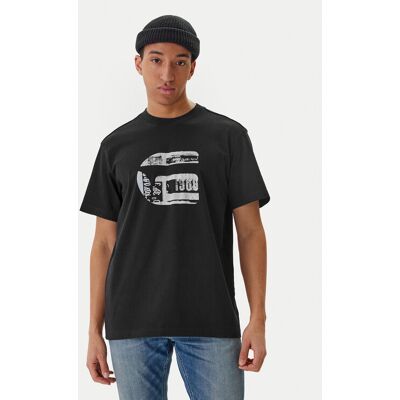 G-Star Raw T-Shirt G Icon Graphic D28823-E385 Czarny Regular Fit M Czarny Męskie G-Star Raw T-Shirt G Icon Graphic D28823-E385 Czarny Regular Fit M Czarny Męskie