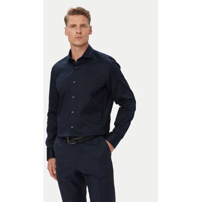 Boss Koszula H-Joe 50567023 Granatowy Regular Fit 39 Granatowy Męskie Boss Koszula H-Joe 50567023 Granatowy Regular Fit 39 Granatowy Męskie