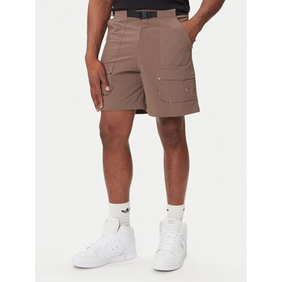 Adidas Szorty materiałowe Premium Essentials Utility Cargo JW1081 Brązowy Loose Fit S Brązowy Męskie Adidas Szorty materiałowe Premium Essentials Utility Cargo JW1081 Brązowy Loose Fit S Brązowy Męskie