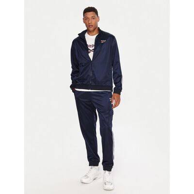 Reebok Dres RK25143CCM Granatowy Regular Fit XL Granatowy Męskie Reebok Dres RK25143CCM Granatowy Regular Fit XL Granatowy Męskie