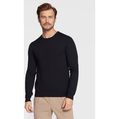 Hugo Sweter San Cedric-M1 50476832 Granatowy Slim Fit L Granatowy Męskie Hugo Sweter San Cedric-M1 50476832 Granatowy Slim Fit L Granatowy Męskie