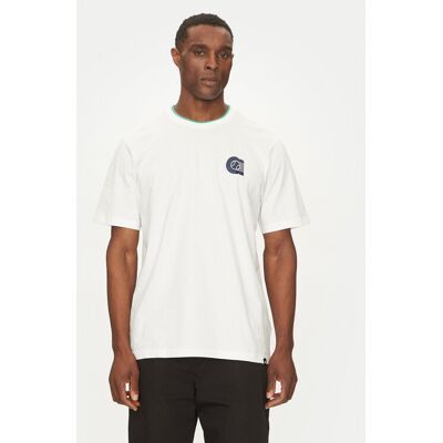 Adidas T-Shirt Summer Prep Graphic JI9414 Biały Regular Fit L Biały Męskie Adidas T-Shirt Summer Prep Graphic JI9414 Biały Regular Fit L Biały Męskie