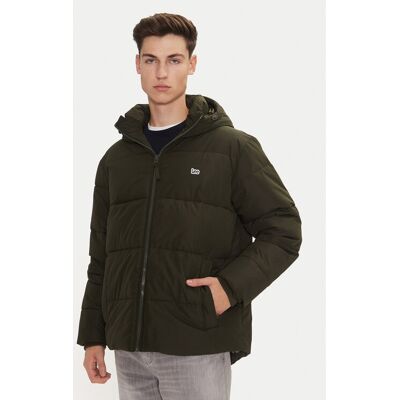 Lee Kurtka zimowa 112355678 Zielony Regular Fit XL Zielony Męskie Lee Kurtka zimowa 112355678 Zielony Regular Fit XL Zielony Męskie