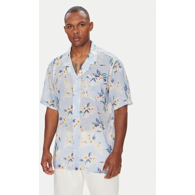 Tommy Hilfiger Koszula Bowling UM0UM03227 Błękitny Regular Fit M Niebieski jasny Męskie Tommy Hilfiger Koszula Bowling UM0UM03227 Błękitny Regular Fit M Niebieski jasny Męskie