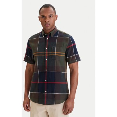 Barbour Koszula Douglas MSH5077TN11 Zielony ciemny Regular Fit M Zielony ciemny Męskie Barbour Koszula Douglas MSH5077TN11 Zielony ciemny Regular Fit M Zielony ciemny Męskie