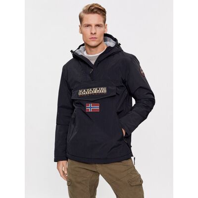 Napapijri Kurtka anorak Rainforest Pocket 2 NP0A4GMD Czarny Regular Fit XL Czarny Męskie Napapijri Kurtka anorak Rainforest Pocket 2 NP0A4GMD Czarny Regular Fit XL Czarny Męskie