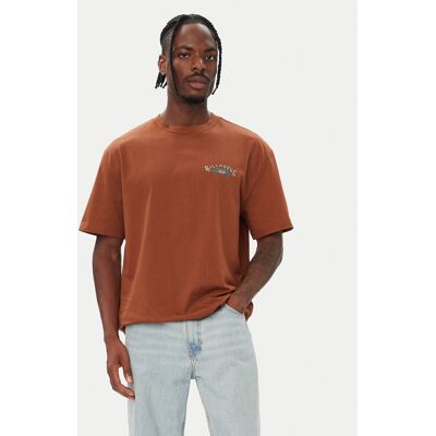 Billabong T-Shirt EBYZT00628 Brązowy Relaxed Fit XXL Brązowy Męskie Billabong T-Shirt EBYZT00628 Brązowy Relaxed Fit XXL Brązowy Męskie