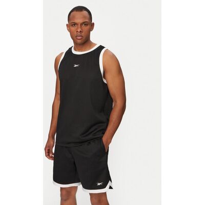 Reebok Tank top Michał RK25880CCM Czarny Regular Fit S Czarny Męskie Reebok Tank top Michał RK25880CCM Czarny Regular Fit S Czarny Męskie