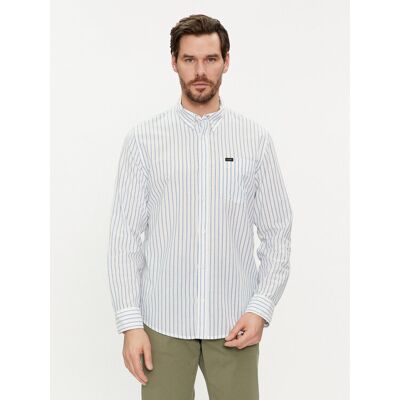 Lee Koszula 112349979 Biały Regular Fit M Biały Męskie Lee Koszula 112349979 Biały Regular Fit M Biały Męskie