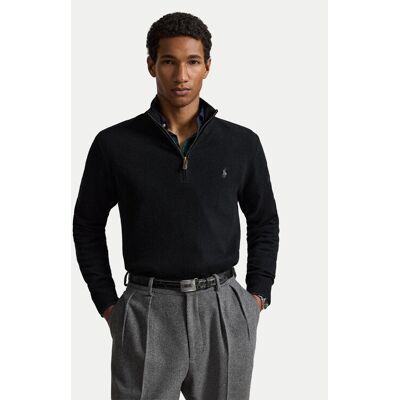 Polo Ralph Lauren Sweter 710876756002 Czarny Regular Fit XXL Czarny Męskie Polo Ralph Lauren Sweter 710876756002 Czarny Regular Fit XXL Czarny Męskie