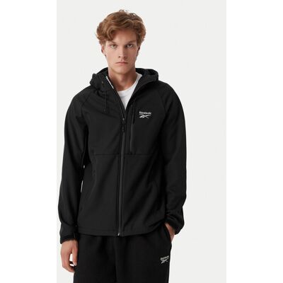 Reebok Kurtka przejściowa RCC00095 Czarny Regular Fit XXL Czarny Męskie Reebok Kurtka przejściowa RCC00095 Czarny Regular Fit XXL Czarny Męskie