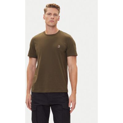 Parajumpers T-Shirt Patch 25WMPMTSEY29 Khaki Regular Fit L Khaki Męskie Parajumpers T-Shirt Patch 25WMPMTSEY29 Khaki Regular Fit L Khaki Męskie