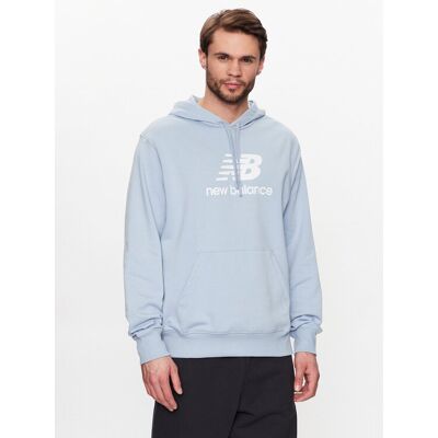 New Balance Bluza MT31537 Błękitny Relaxed Fit XL Niebieski jasny Męskie New Balance Bluza MT31537 Błękitny Relaxed Fit XL Niebieski jasny Męskie