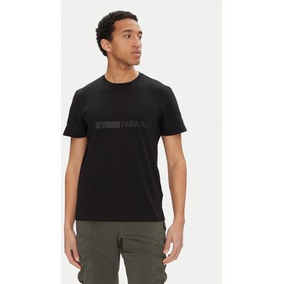 Parajumpers T-Shirt Space 25SMPMTSXF05 Czarny Regular Fit M Czarny Męskie Parajumpers T-Shirt Space 25SMPMTSXF05 Czarny Regular Fit M Czarny Męskie