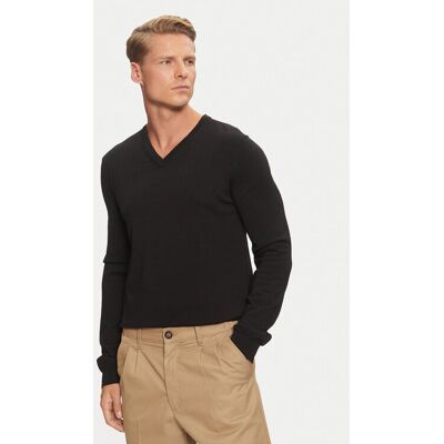 Hugo Sweter San Vredo-M 50474172 Czarny Slim Fit XL Czarny Męskie Hugo Sweter San Vredo-M 50474172 Czarny Slim Fit XL Czarny Męskie