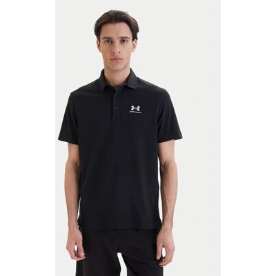 Under Armour Polo UA Icon 1386608 Czarny Loose Fit L Czarny Męskie Under Armour Polo UA Icon 1386608 Czarny Loose Fit L Czarny Męskie
