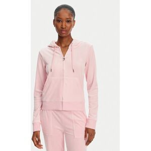 Juicy Couture Bluza Robertson JCAP176 Różowy Slim Fit L Różowy Damskie