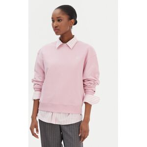 Tommy Hilfiger Bluza Script WW0WW49418 Różowy Regular Fit XS Różowy Damskie