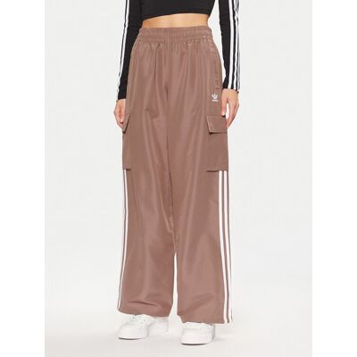 Adidas Spodnie dresowe adicolor 3-Stripes JC8138 Beżowy Loose Fit S Beżowy Damskie Adidas Spodnie dresowe adicolor 3-Stripes JC8138 Beżowy Loose Fit S Beżowy Damskie