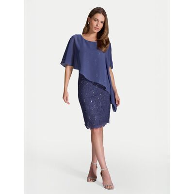 Swing Sukienka koktajlowa 77760410 Niebieski Regular Fit 36 Niebieski Damskie Swing Sukienka koktajlowa 77760410 Niebieski Regular Fit 36 Niebieski Damskie