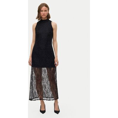 Vero Moda Sukienka wieczorowa Manja 10335406 Czarny Regular Fit L Czarny Damskie Vero Moda Sukienka wieczorowa Manja 10335406 Czarny Regular Fit L Czarny Damskie
