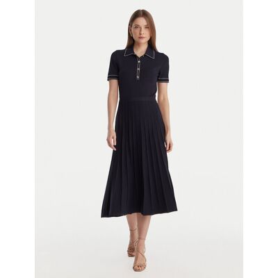MICHAEL Michael Kors Sukienka dzianinowa MR683C0BFD Granatowy Slim Fit XXS Granatowy Damskie MICHAEL Michael Kors Sukienka dzianinowa MR683C0BFD Granatowy Slim Fit XXS Granatowy Damskie