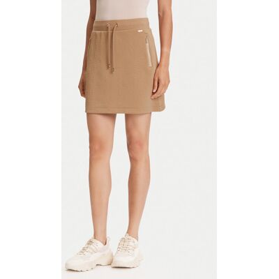 Guess Spódnica mini V5YD03 KBSL2 Brązowy Regular Fit S Brązowy Damskie Guess Spódnica mini V5YD03 KBSL2 Brązowy Regular Fit S Brązowy Damskie