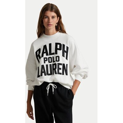 Polo Ralph Lauren Bluza 211978147001 Biały Relaxed Fit S Biały Damskie Polo Ralph Lauren Bluza 211978147001 Biały Relaxed Fit S Biały Damskie