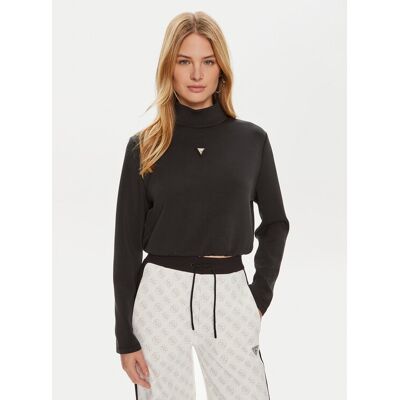 Guess Bluza Olympe V4YQ05 KCAY2 Czarny Regular Fit XXS Czarny Damskie Guess Bluza Olympe V4YQ05 KCAY2 Czarny Regular Fit XXS Czarny Damskie