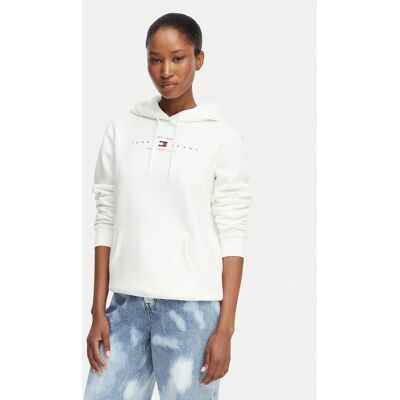 Tommy Jeans Bluza Tjw DW0DW23485 Biały Regular Fit L Biały Damskie Tommy Jeans Bluza Tjw DW0DW23485 Biały Regular Fit L Biały Damskie