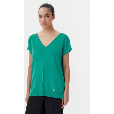 Luisa Spagnoli Sweter Caracalla 58686 Zielony Regular Fit XL Zielony Damskie Luisa Spagnoli Sweter Caracalla 58686 Zielony Regular Fit XL Zielony Damskie