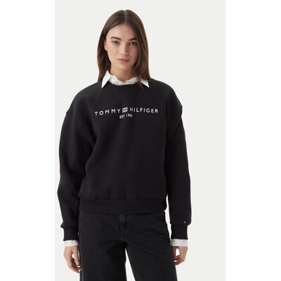 Tommy Hilfiger Bluza WW0WW47831 Czarny Regular Fit XXS Czarny Damskie Tommy Hilfiger Bluza WW0WW47831 Czarny Regular Fit XXS Czarny Damskie