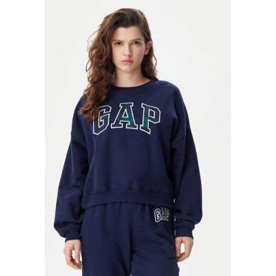 Gap Bluza 645565-00 Granatowy Regular Fit XS Granatowy Damskie Gap Bluza 645565-00 Granatowy Regular Fit XS Granatowy Damskie